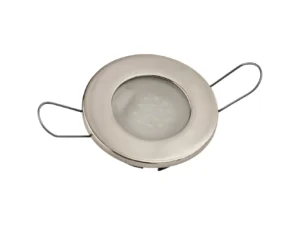 Sea-Dog LED Overhead Light - Brushed Finish - 60 Lumens - Frosted Lens - Stamped 304 Stainless Steel