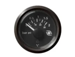 Veratron 52MM (2-1/16") ViewLine Boost Pressure Gauge 2 Bar/30 PSI - Black Dial & Triangular Bezel