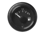 Veratron 52MM (2-1/16") ViewLine Fuel Level Gauge Empty/Full - 240-33.5 OHM - Black Dial & Round Bezel