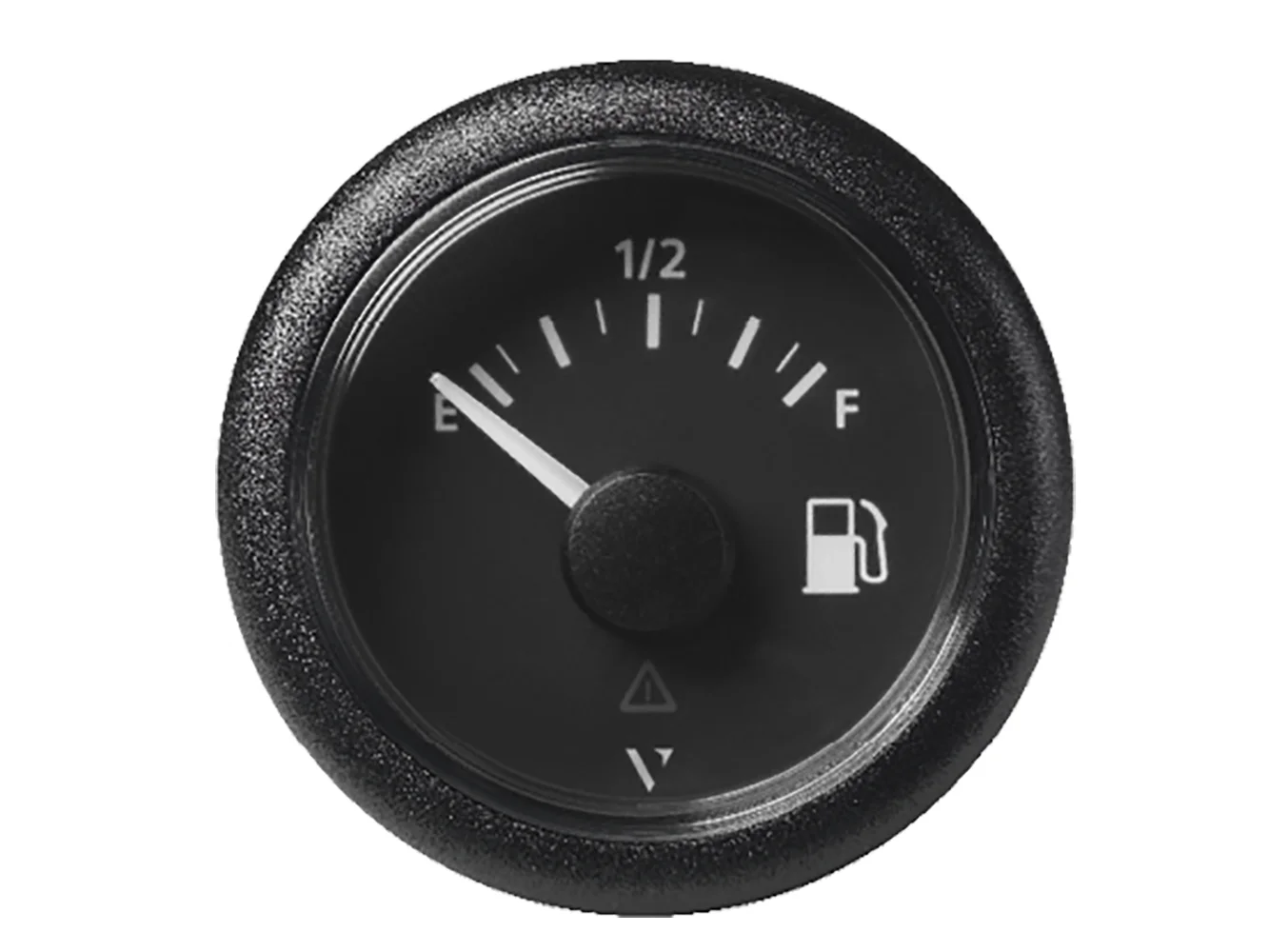 Veratron 52MM (2-1/16") ViewLine Fuel Level Gauge Empty/Full - 240-33.5 OHM - Black Dial & Round Bezel
