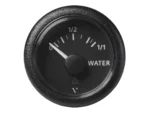 Veratron 52MM (2-1/16") ViewLine Fresh Water Resistive - 3 to180 OHM - Black Dial & Round Bezel
