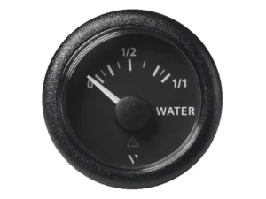 Veratron 52MM (2-1/16") ViewLine Fresh Water Resistive - 3 to180 OHM - Black Dial & Round Bezel