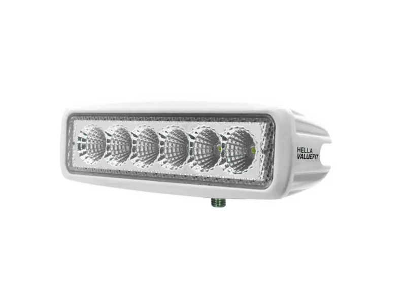 Hella Marine Value Fit Mini 6 LED Flood Light Bar - White