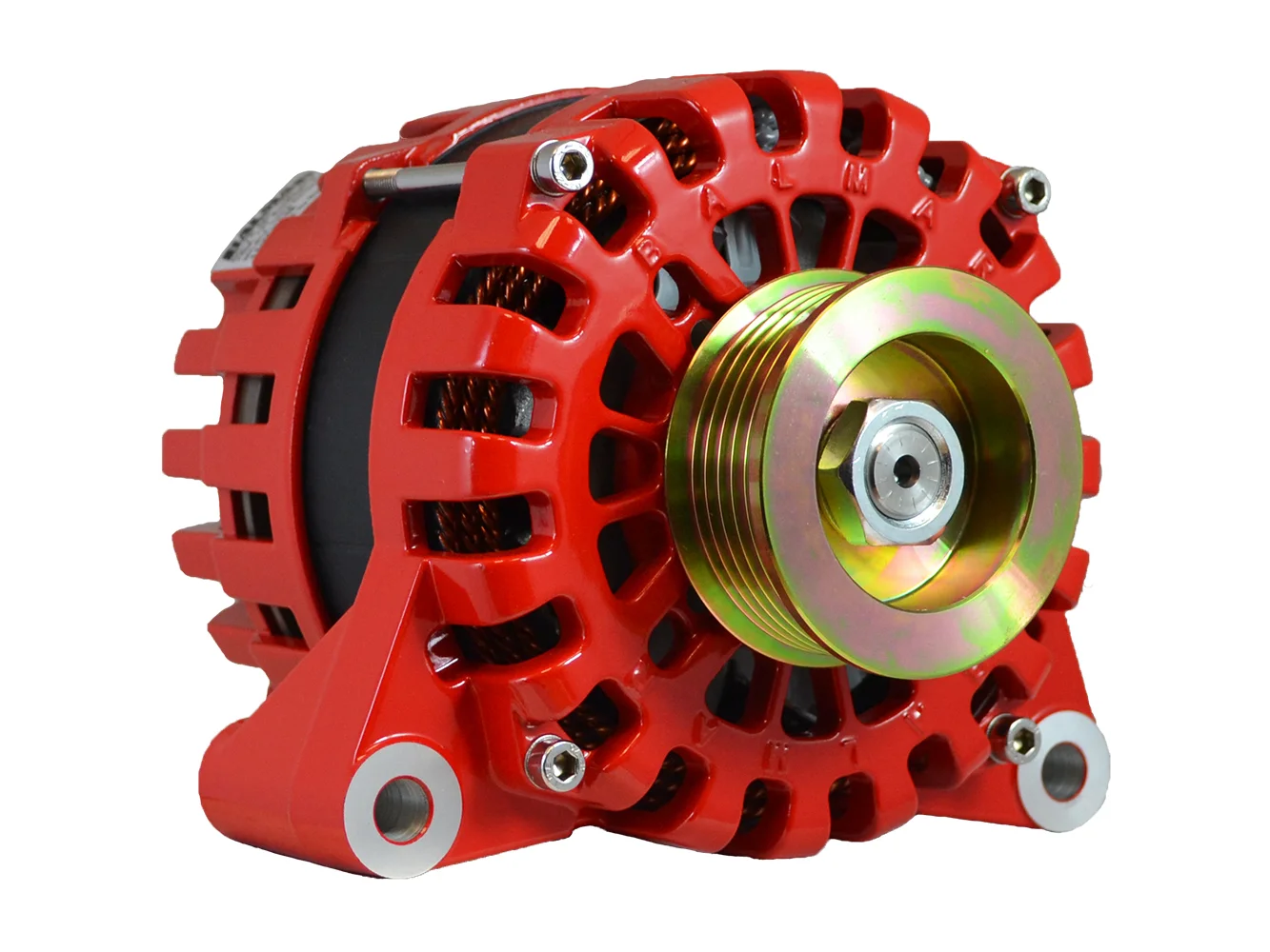 Balmar Alternator 170AMP, 12V, Vortec Mount, K6 Pulley w/Isolated Grounding