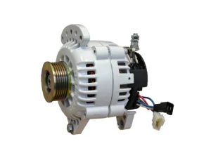 Balmar Alternator 120 Amp 12V 3.15" Dual foot Saddle Single K6 Pulley w/Isolated Grounding
