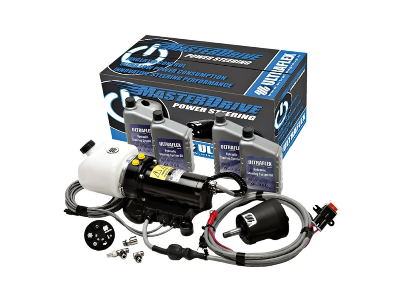 Uflex MD32T w/Tilt MasterDrive Retrofit Kit Steering System