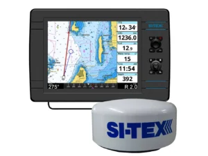 SI-TEX NavPro 1200F w/MDS-15 WiFi 20" Hi-Res Digital Radome Radar w/15M Cable