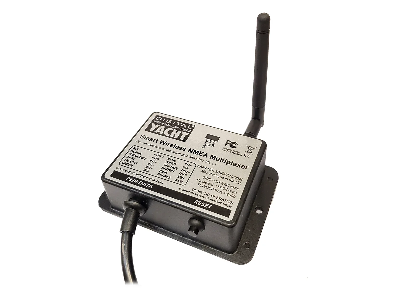 Digital Yacht WLN30 Smart Wireless NMEA Multiplexer