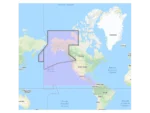 Furuno US & Canada Pacific Coast, Hawaii, Alaska, Mexico to Panama - C-MAP Mega Wide Chart - Unlock Code