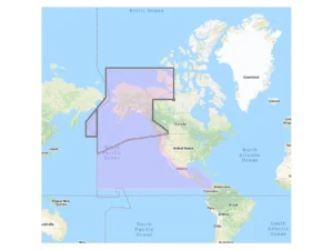 Furuno US & Canada Pacific Coast, Hawaii, Alaska, Mexico to Panama - C-MAP Mega Wide Chart - Unlock Code