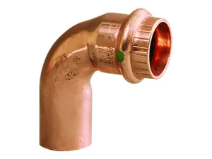 Viega ProPress 2" - 90° Copper Elbow - Street/Press Connection - Smart Connect Technology