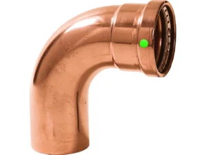 Viega ProPress 2-1/2" - 90° Copper Elbow - Street/Press Connection - Smart Connect Technology