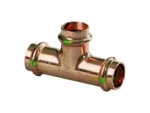 Viega ProPress 2" Copper Tee - Triple Press Connection - Smart Connect Technology