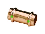 Viega ProPress 2" Copper Coupling w/Stop - Double Press Connection - Smart Connect Technology