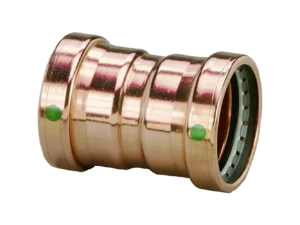 Viega ProPress 2-1/2" Copper Coupling w/Stop Double Press Connection - Smart Connect Technology