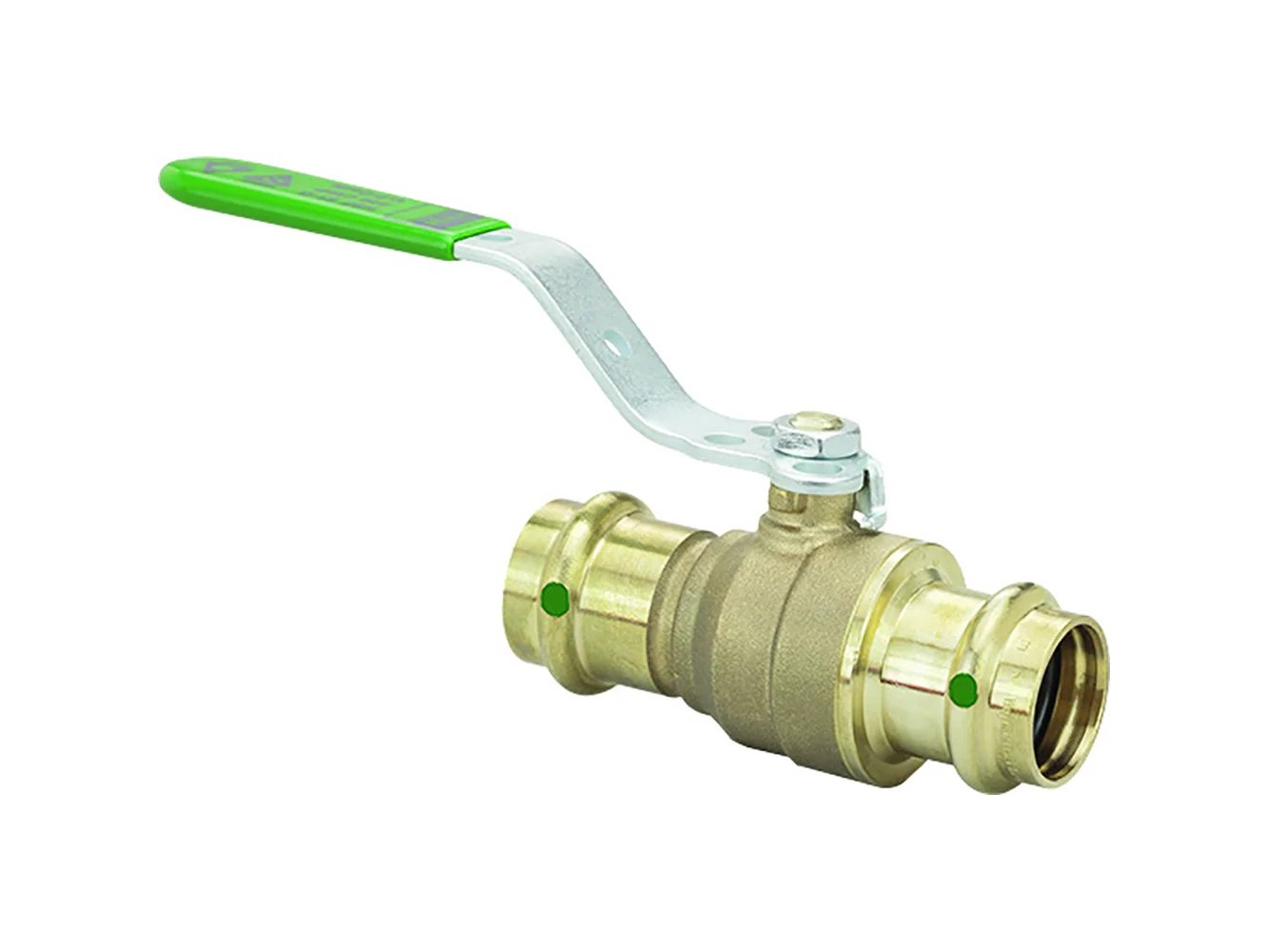 Viega ProPress 1" Zero Lead Bronze Ball Valve w/Stainless Stem - Double Press Connection - Smart Connect Technology