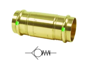 Viega ProPress 2" Zero Lead Check Valve - Double Press Connection - Smart Connect Technology