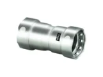 Viega MegaPress 1" Stainless Steel 304 Coupling w/Stop - Double Press Connection - Smart Connect Technology