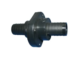 T-H Marine Double Barb Inline Scupper Check Valve - 1-1/8" - Black