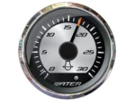 Faria Platinum 2" Water Pressure Gauge - 30 PSI