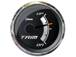 Faria Platinum 2" Trim Gauge f/Mercury, Mariner, Mercruiser, Volvo DP, Yamaha 2001 & Newer