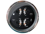 Faria Platinum 4" Multi-Function - Fuel, Oil, Volt & Water Temperature