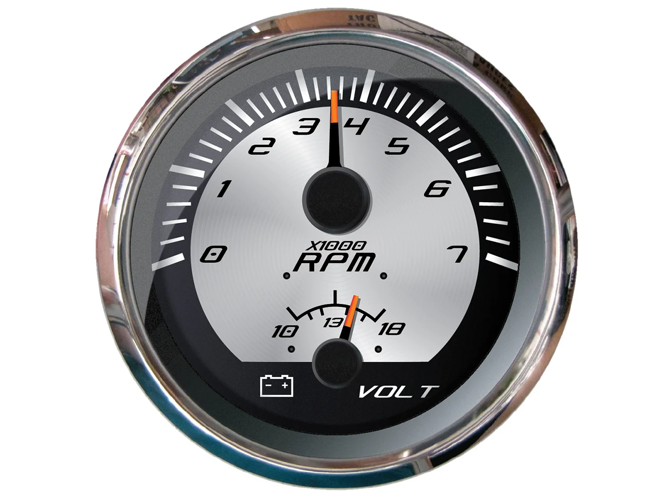 Faria Platinum 4" Multi-Function - Tachometer & Voltmeter