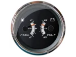 Faria Platinum 4" Multi-Function - Fuel Level & Voltmeter