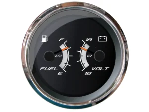 Faria Platinum 4" Multi-Function - Fuel Level & Voltmeter