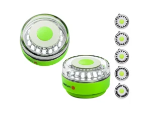 Navisafe Navilight All-White 5 Mode 360° Rescue 2NM w/Green Magnet Base
