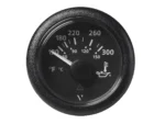 Veratron 52MM (2-1/16") ViewLine Oil Temperature Gauge 120-300°F - Black Dial & Bezel