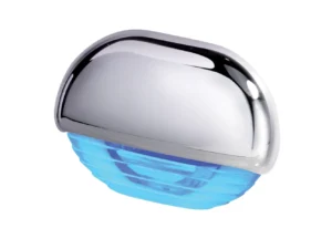 Hella Marine Easy Fit Step Lamp - Blue Chrome Cap