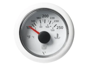 Veratron 52 MM (2-1/16") ViewLine Temperature Gauge 105°F to 250°F - White Dial/Bezel
