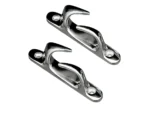 Whitecap Skene Bow Chock 4-1/2" Pair - Chrome Plated Brass
