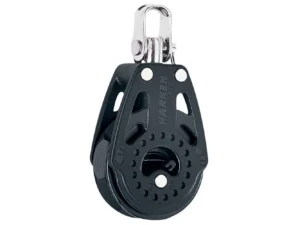 Harken 40mm Carbo Single Ratchet Block w/Swivel