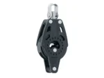 Harken 40mm Carbo Single Ratchet Block w/Swivel & Becket