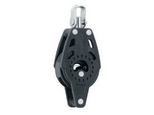 Harken 40mm Carbo Single Ratchet Block w/Swivel & Becket