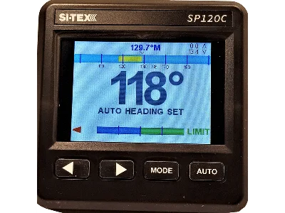 SI-TEX SP-120 Color System w/Rudder Feedback w/o Drive Unit