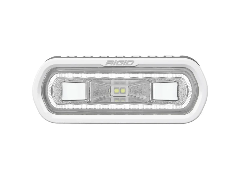 RIGID Industries SR-L Series Marine Spreader Light - White Surface Mount - White Light w/White Halo
