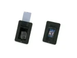 Poly-Planar Spa Side Smartphone Enclosure w/Door - Black