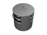 Lopolight Series 301-011 - Double Stacked Masthead Light - 5NM - Horizontal Mount - White - Silver Housing
