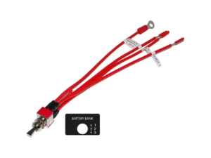 Blue Sea 4141 Switch Meter Toggle SPTT On-On-On