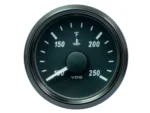 VDO SingleViu 52mm (2-1/16") Water Temp. Gauge - 250° F - 291-22 OHM