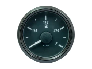 VDO SingleViu 52mm (2-1/16") Fuel Level Gauge - E/F Scale - 0-180 Ohm