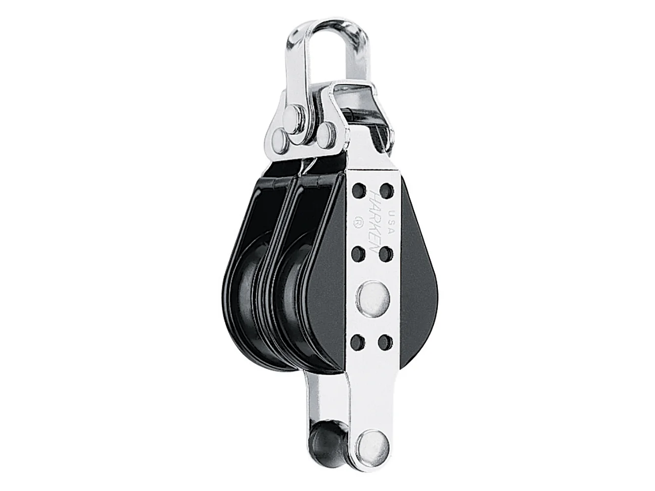 Harken 38mm Double Big Bullet Block w/Becket