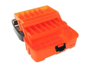 Plano 2-Tray Tackle Box w/Dual Top Access - Smoke & Bright Orange