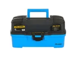 Plano 3-Tray Tackle Box w/Dual Top Access - Smoke & Bright Blue