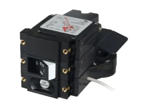 Blue Sea A-Series ELCI Main Circuit Breaker - Double Pole 120V AC 30A - Flat Rocker