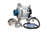 Balmar Alternator 120 AMP Kit 120V 3.15" Dual Foot Saddle J10 Pulley Regulator & Temp Sensor