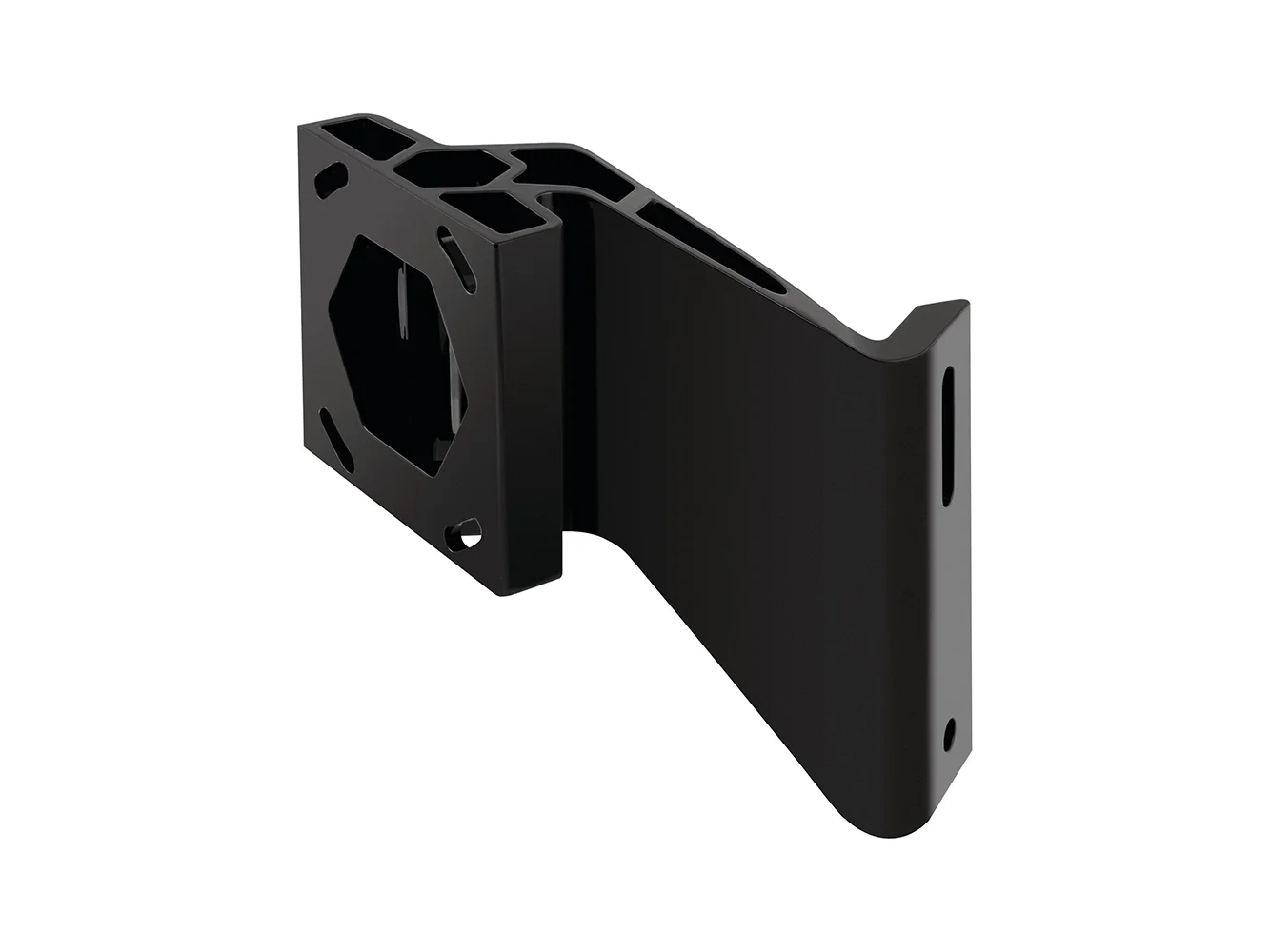Minn Kota Raptor Jack Plate Adapter Bracket - Port - 2" Setback - 4" Rise - Black